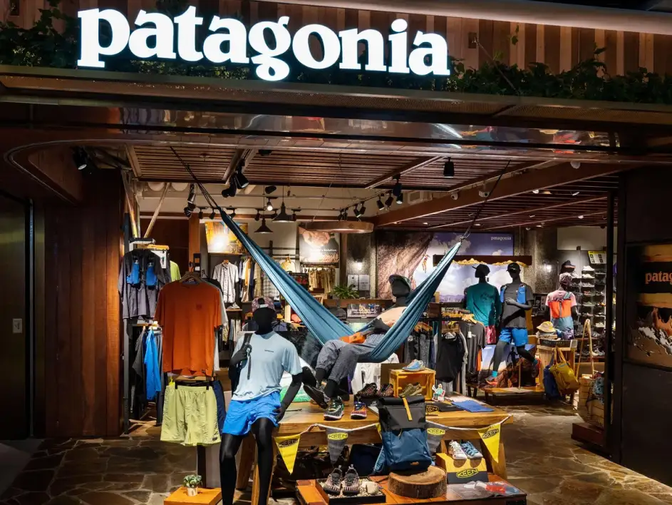 Image: Patagonia's storefront