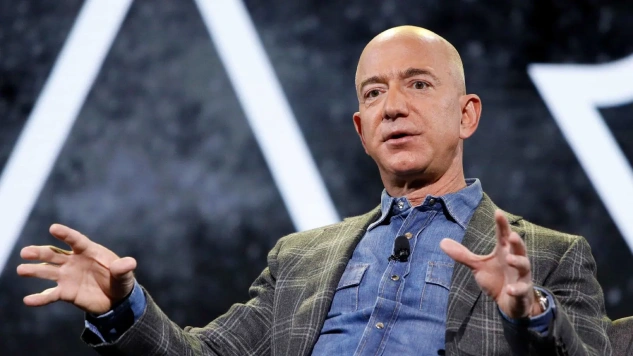 Image: Executive chairman of Amazon
 Jeff Bezos