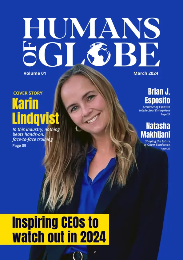 Cover: Inspiring CEOs to Watch in 2024 April Edition