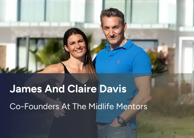 Image: James and Claire Davis: Helping Positively Manage Midlife Crisis for People