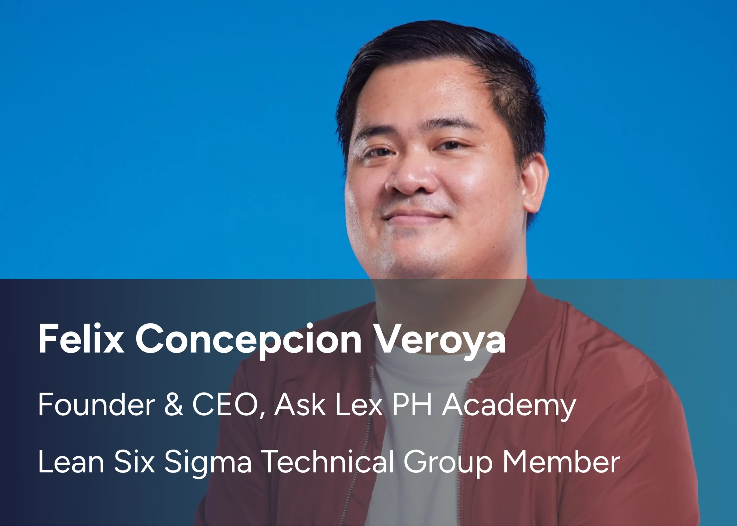 Image: Felix Concepcion Veroya: Helping Individuals Thrive in the Dynamic Landscape of 21st Century