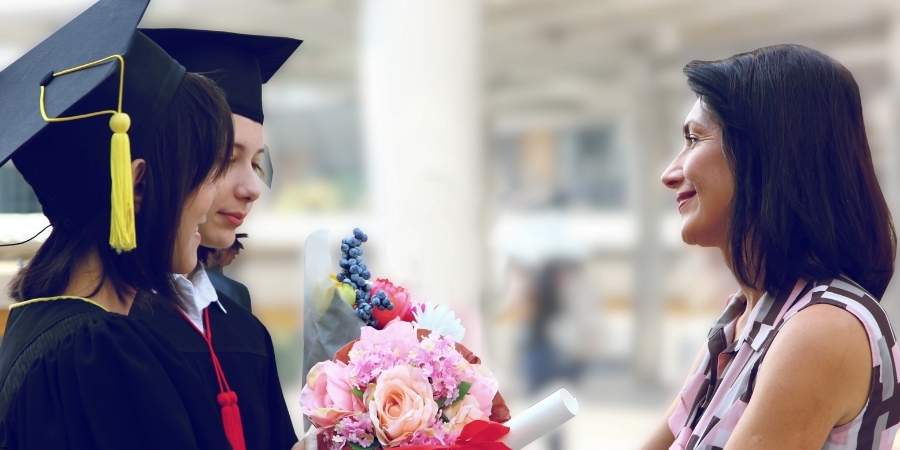 Bouquet of Flowers for Graduation