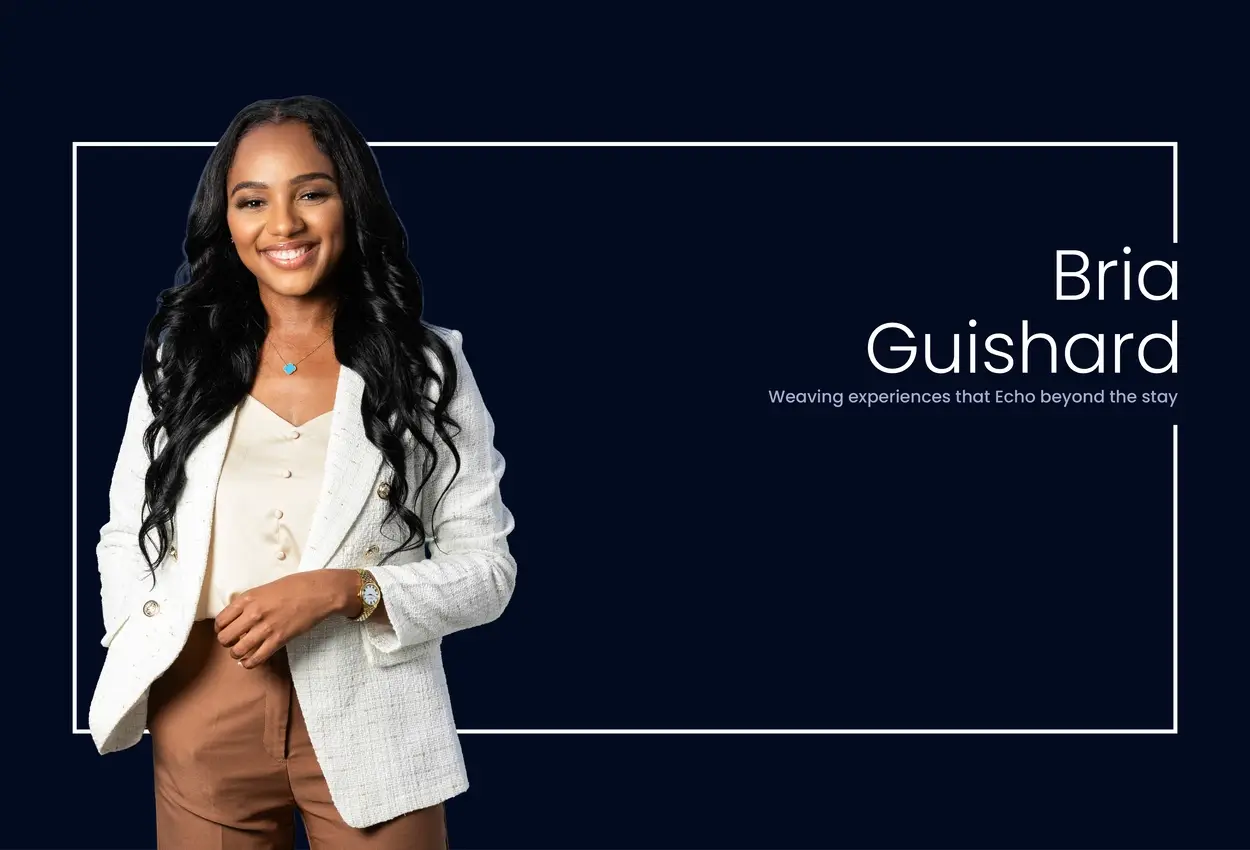Bria Guishard: Weaving Experiences That Echo Beyond the Stay