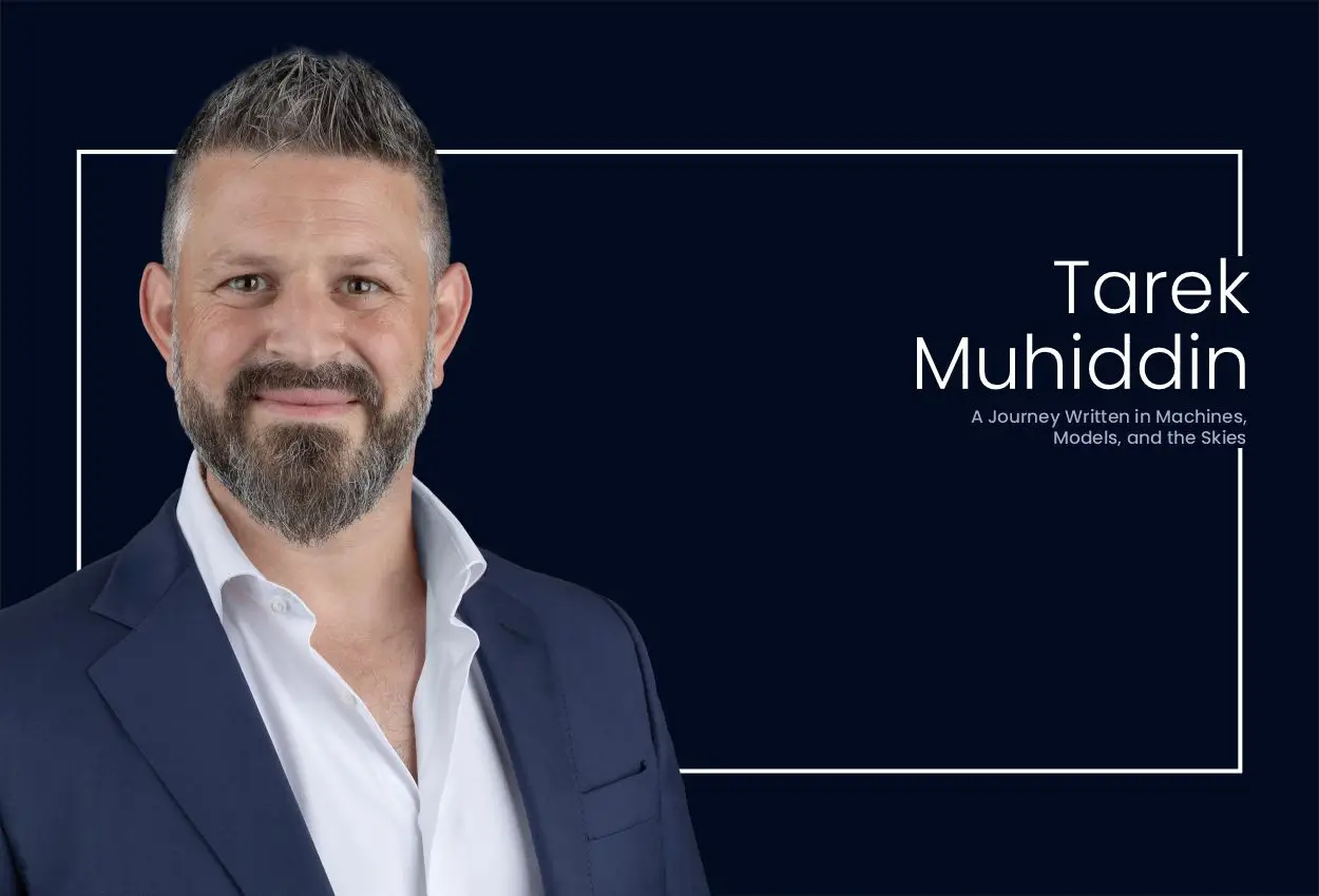 Tarek Muhiddin: A Journey Written in Machines, Models, and the Skies