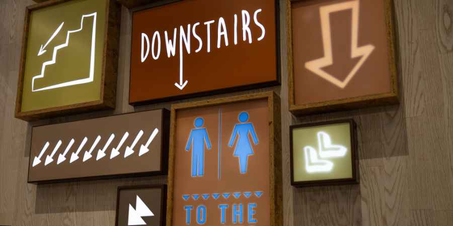 Key Factors to Consider When Choosing Materials and Finishes for Restroom Signs