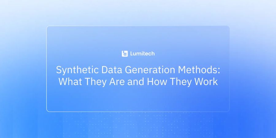 Why Synthetic Data Is Becoming Essential: The Evolution of Data Collection Tools By Denis Salatin, Founder & CEO, Lumitech 1 Why Synthetic Data Is Becoming Essential: The Evolution of Data Collection Tools By Denis Salatin, Founder & CEO, Lumitech