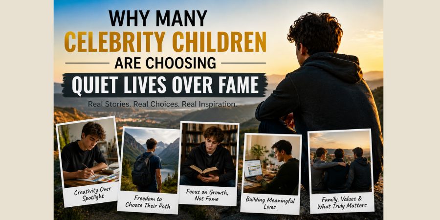 Why Many Celebrity Children Are Choosing Quiet Lives Over Fame 3 Why Many Celebrity Children Are Choosing Quiet Lives Over Fame