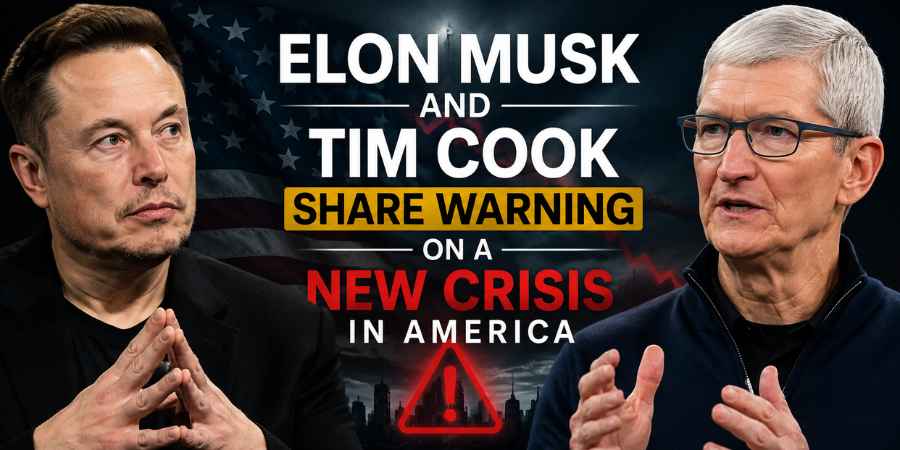 Elon Musk and Tim Cook Share Warning on a New Crisis in America